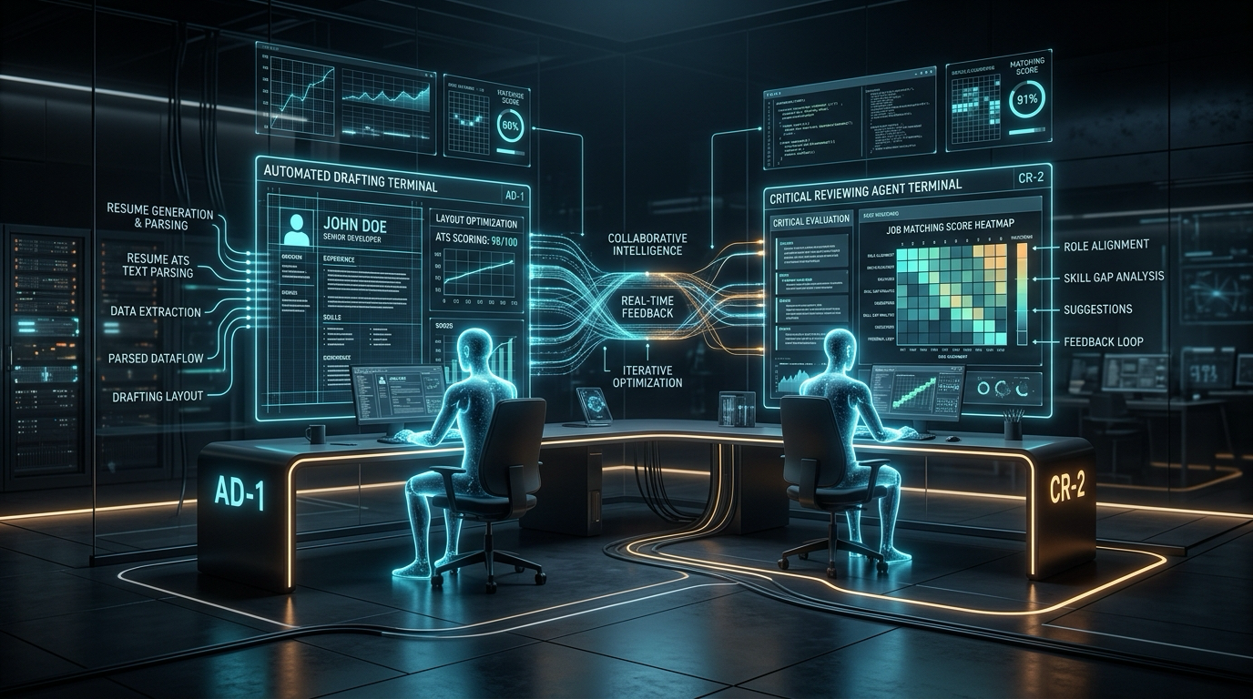 69 场实战淬炼的 AI 求职兵工厂：ai-job-search 的双 Agent 互审、ATS 文本穿透与版面度量架构