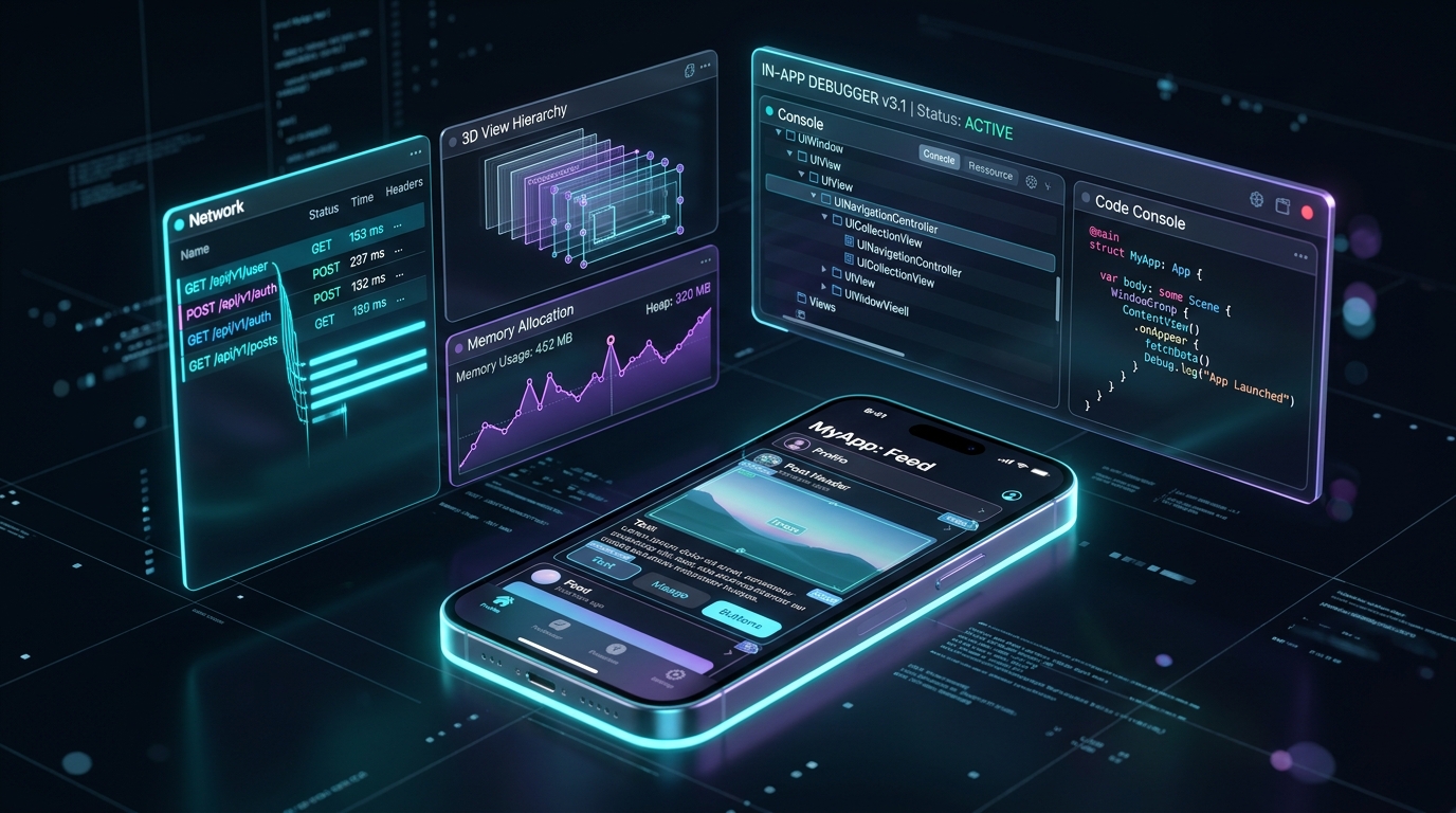 收拢排障入口：DebugSwift 如何重塑 iOS 应用内调试范式与底层机制