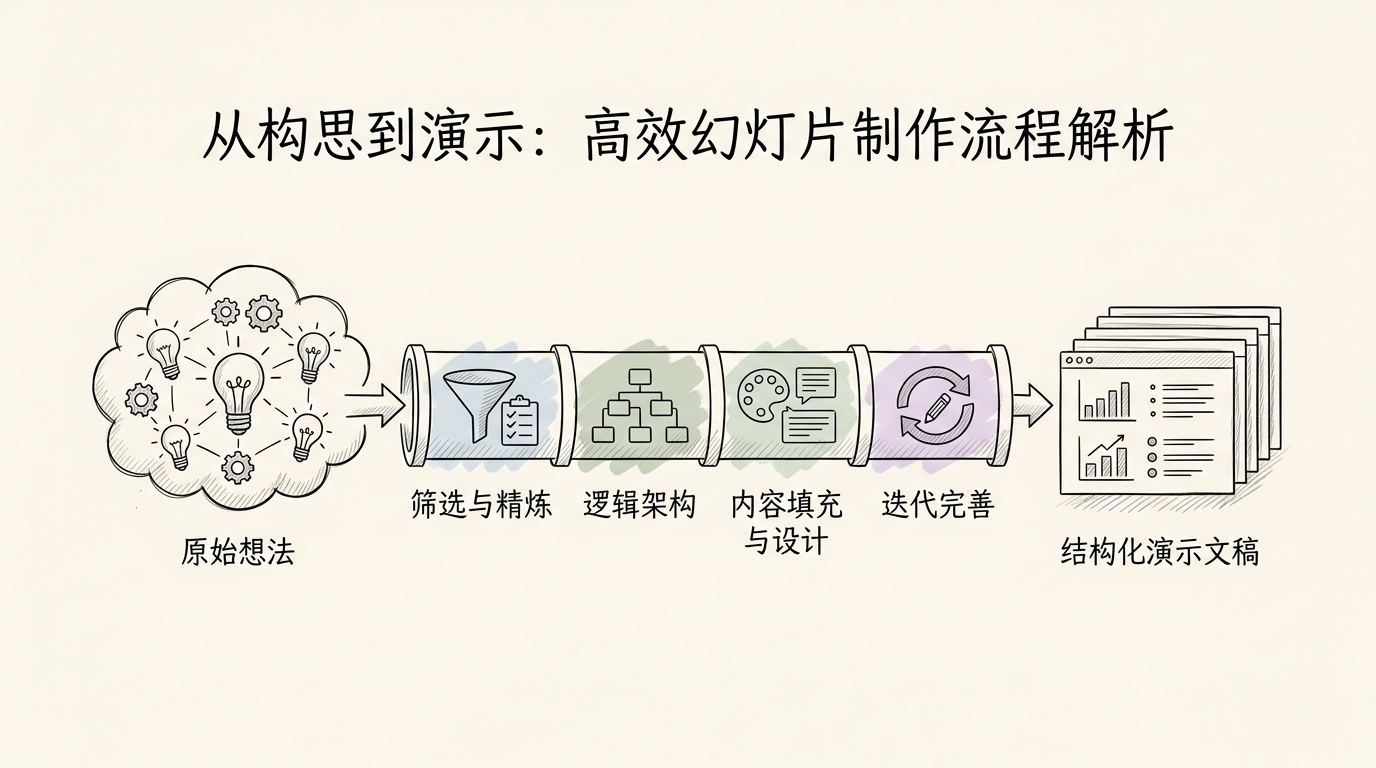 告别模板味与文字轰炸：深度拆解 ian-handdrawn-ppt —— 专为技术长文与课程打造的“中文手绘解释型” PPT 图像生成引擎