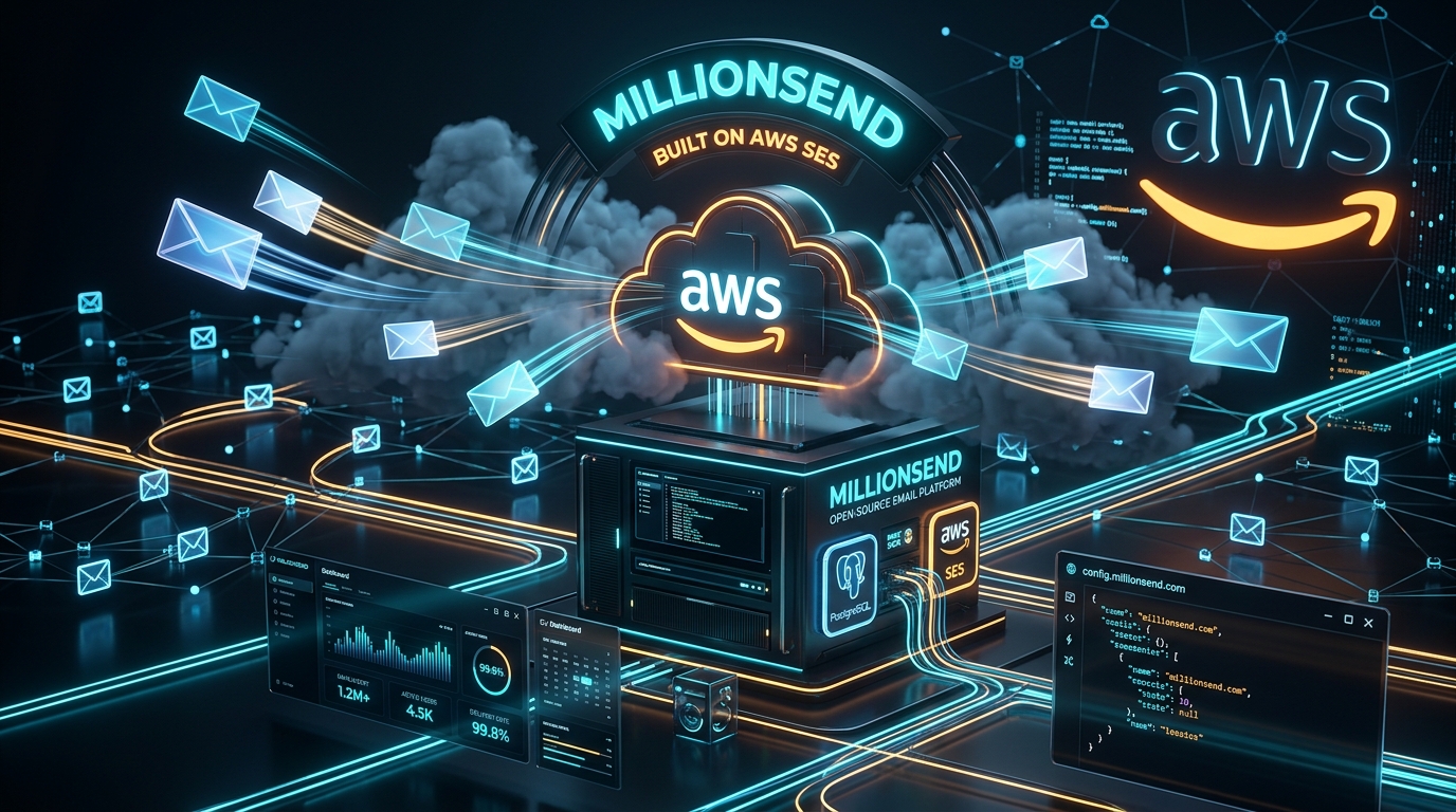把 Resend 搬回自己的 AWS SES：MillionSend 的极简双容器架构、pg-boss 队列与 Agent 邮件中枢实践