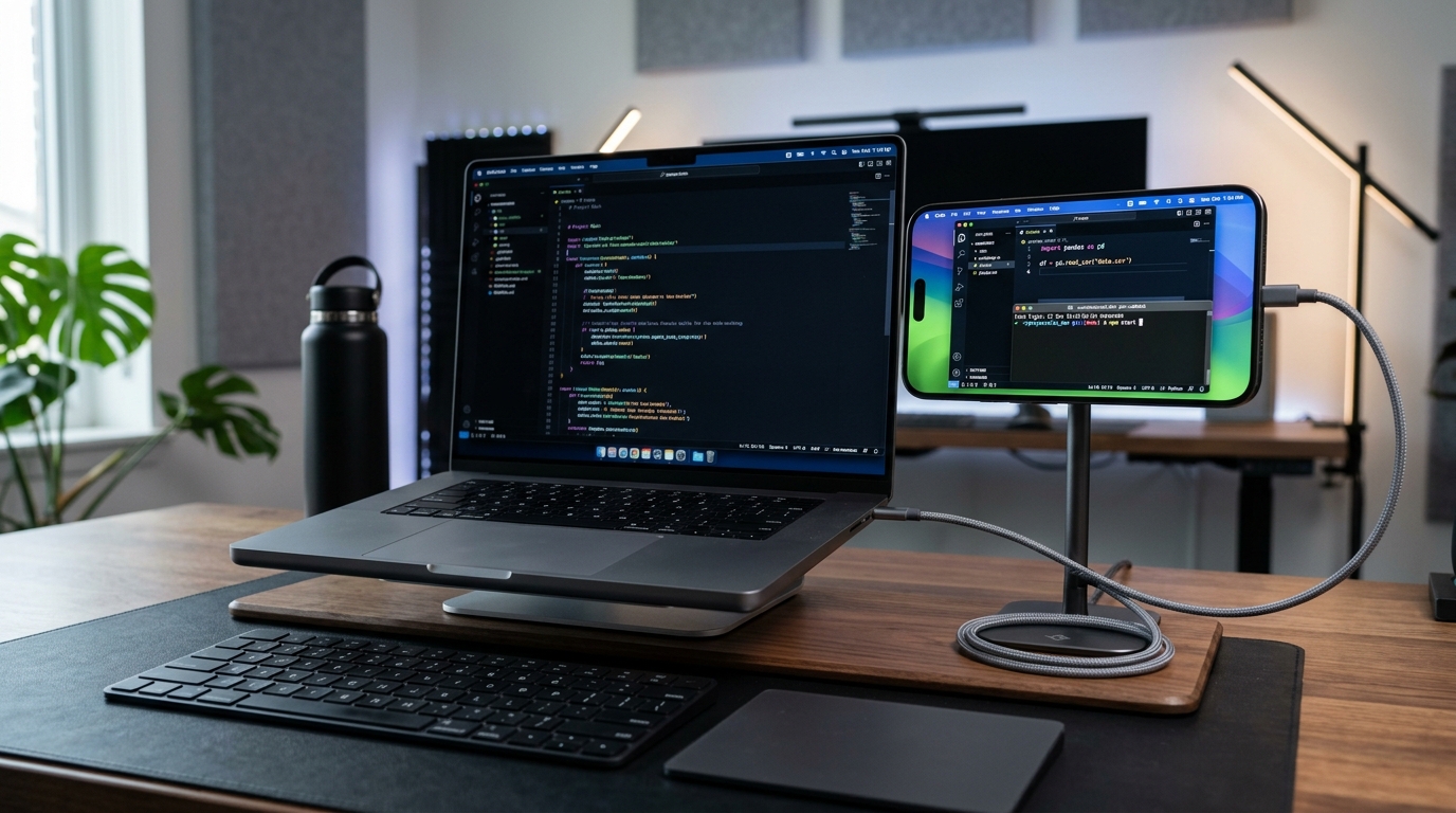USB 直连零代理、5ms 编解码延迟：OpenDisplay 如何把 iPhone 调教成 Mac 专属视网膜副屏