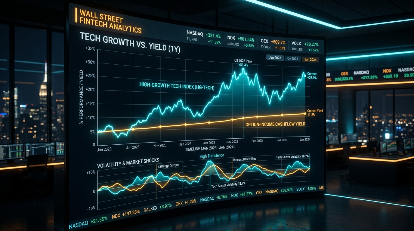 年化 14% 派息的甜蜜陷阱：QQQI 为什么长跑输给 QQQ？兼谈美股震荡期的期权 ETF 轮动战术