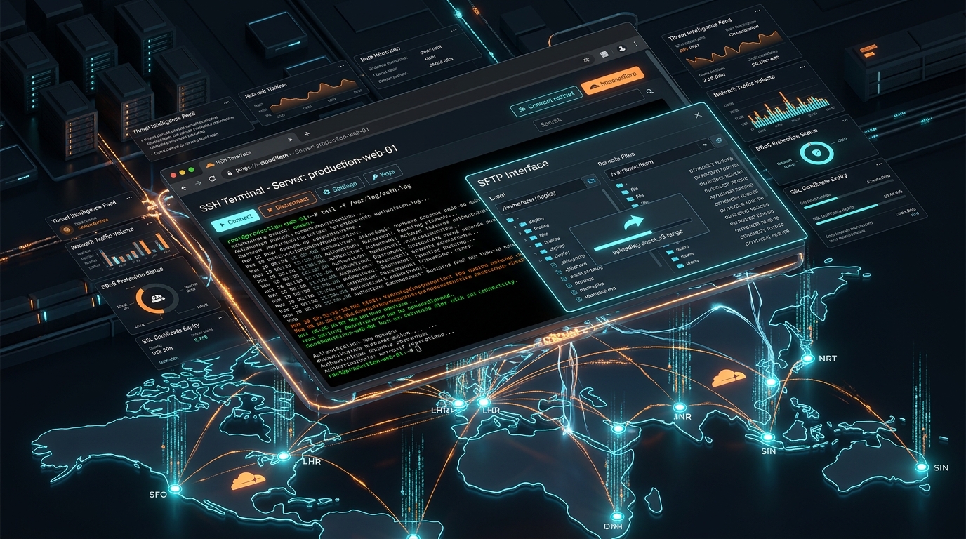 把 SSH 工作台搬上全球边缘网络：深度拆解 ternssh —— 基于 Cloudflare Workers + Durable Objects 的免客户端 Web 终端与 SFTP 文件系统（纯 TypeScript 协议栈/零信任安全/全景实战）