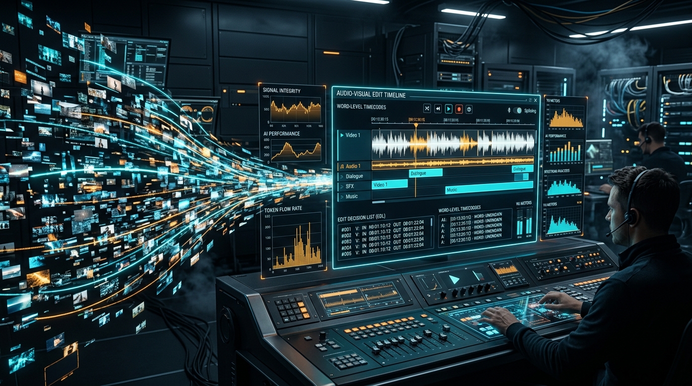 将 4500 万 Token 压缩至 12KB：video-use 如何用“读文本 + 按需波形”终结多模态视频剪辑的算力黑洞